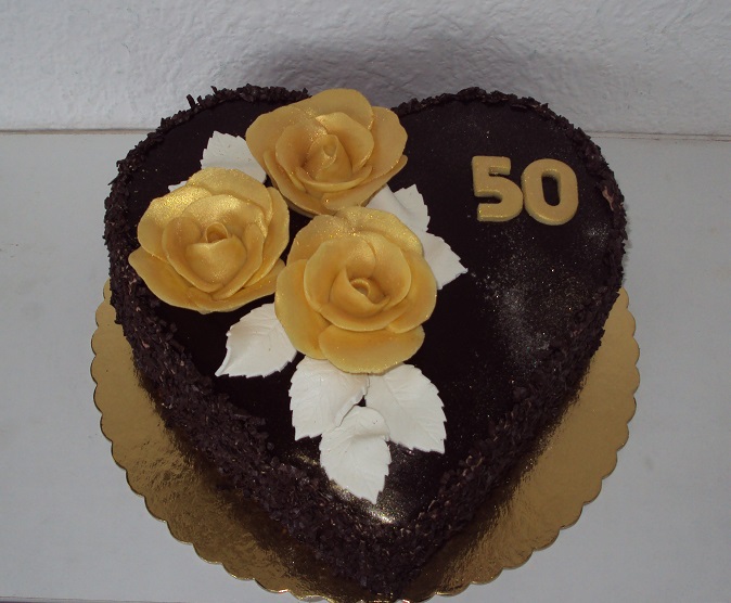 zlaté růže 50